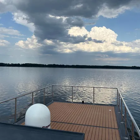 Wohlfühlboot Hausboot - Festlieger In Der Marina Zaue Am - Incl Stand Up Board Schwielochsee