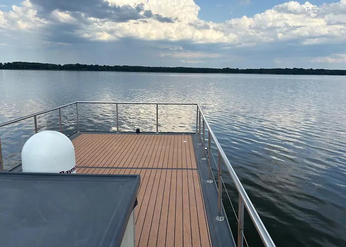 Wohlfuehlboot Hausboot - Festlieger In Der Marina Zaue Am - Incl Stand Up Board * Schwielochsee