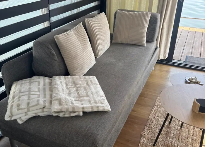 Bådhotel Wohlfuehlboot Hausboot - Festlieger In Der Marina Zaue Am - Incl Stand Up Board